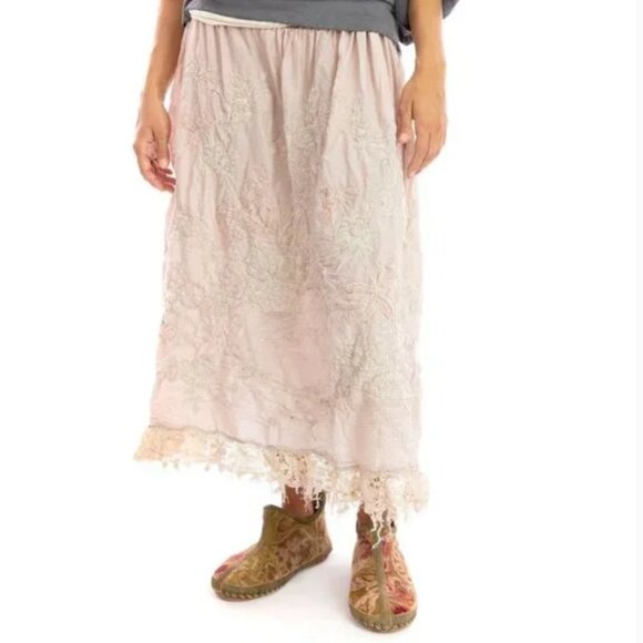 NWT Magnolia Pearl Nena Skirt 125 Petal Pink - Picture 3 of 8